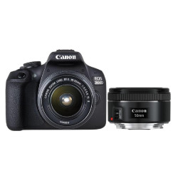 Canon CAMERA EOS 2000D 18-55IS+50MM (2728C022)