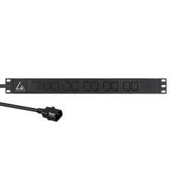 Lanview 19´´ 10-way c13 outlets with 