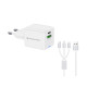 Conceptronic 2-Port 33W Gan Usb Pd Charger 