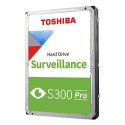 Toshiba S300 Pro Surveillance, 4TB, 7200 rpm, 512 MB buffer, 3.5" SATA 6 Gbit/s