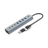 Conceptronic 7-Port Usb 3.0 Hub, 5Gbps, 