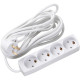 MicroConnect Danish EDB Power Strip 4-way 