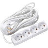 MicroConnect Danish EDB Power Strip 4-way