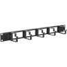 Lanview 1U 19 CABLE ORGANIZER PANEL 
