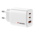 Verbatim Essentials GaN Charger 65W EU plug White