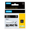 DYMO RHINO 9 MM VINYL WHITE ON