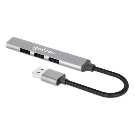 Manhattan Usb-A 4-Port Hub, 4X Usb-A 