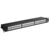 MicroConnect CAT6a 24 port 19 Patch Panel, (PP-022)