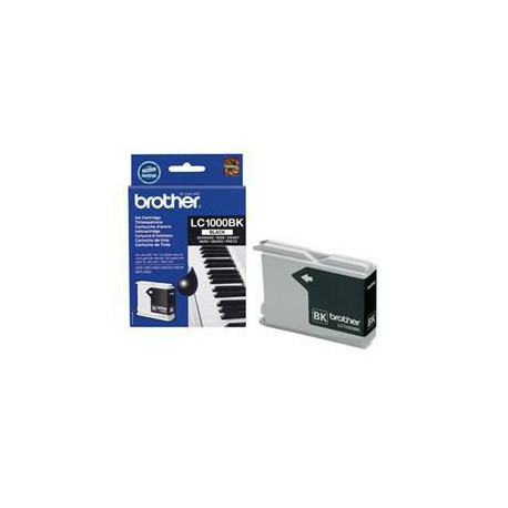 BROTHER CARTOUCHE D ENCRE NOIRE POUR DCP130 330C, 540CN, 750CW, MFC 240C, 440CN 660CN, 5460CN, 5860CN, FAX 1355, 13 (LC1000BK)