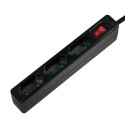 LogiLink Outlet Strip, 3 euro sockets, 