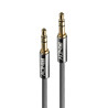 Lindy 10m 3.5mm Audio Cable, Cromo 