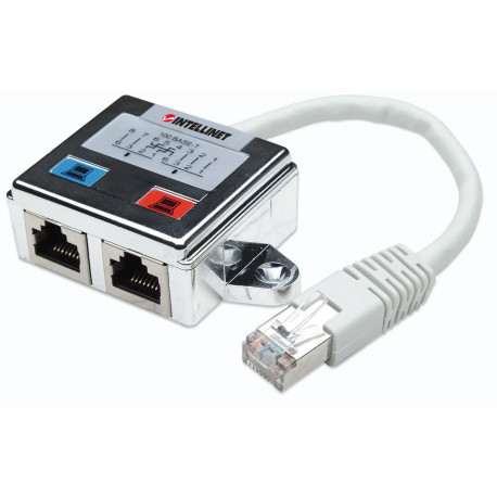 Intellinet Splitter 2-Port FTP silver (504195)