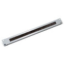 Triton 1U Cable entry panel with brush strip