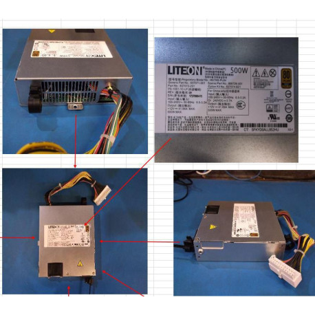 Hewlett Packard Enterprise ML350 GEN10 12V 500W NHP (866726-001)