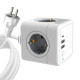 MicroConnect Power Cube, 4 Schuko outlets, 