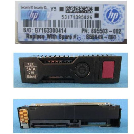 HP 2TB SATA 6G 7.2K LFF SC (858649-001)