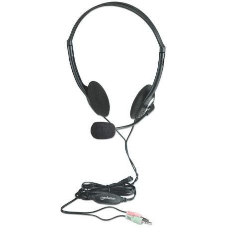 Manhattan Stereo Headset, Silver, 2.0m (164429)