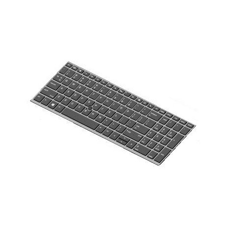 HP Keyboard SR BL 15W Euro (L17971-B31)