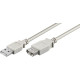 MicroConnect USB2.0 Extension A-A 1m M-F (USBAAF1)