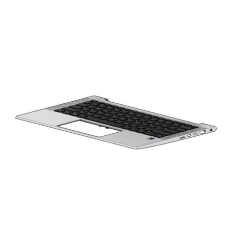 HP Top Cover W/Keyboard BL UK 