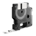  DYMO Ruban Noir sur blanc S0718580 18443 bande Vinyl, Rhino, IND, 9mm x 5,5m, noir sur blanc