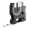  DYMO Ruban Noir sur blanc S0718580 18443 bande Vinyl, Rhino, IND, 9mm x 5,5m, noir sur blanc