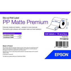 Epson Printer Label White 