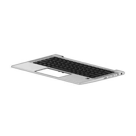 HP Top Cover with Keyboard- Black - PVCY - FR (M36414-051)