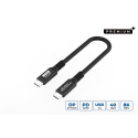 MicroConnect USB-C to USB-C cable 0,15m 