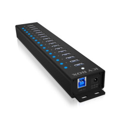 ICY BOX 17-Port Hub With Usb 3.2 Gen 