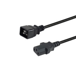 Equip Power Cable Black 1.8 M Iec 