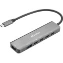 Sandberg USB-C 6-in-1 MediaDock (136-77)