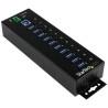 StarTech.com 10 PORT INDUSTRIAL USB 3.0 HUB (ST1030USBM)