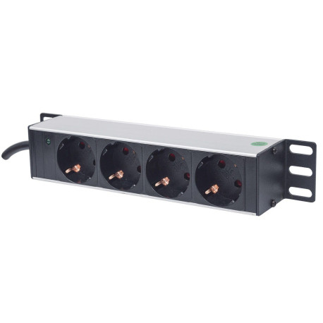 Intellinet 10 1U Rackmount 4-Output (714020)