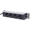 Intellinet 10 1U Rackmount 4-Output (714020)