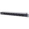 Intellinet 19 1U Rackmount 8-Output (714037)