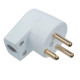 MicroConnect Danish Power plug angled, 