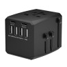 MicroConnect World Travel Adapter, 4 USB A (MC-TRAVELADAPTER1)
