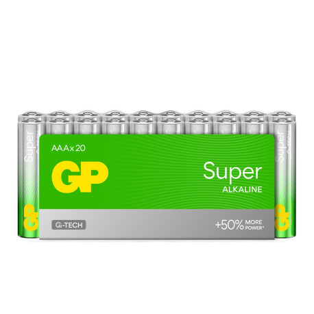 GP Batteries GP SUPER ALKALINE AAA/LR03 