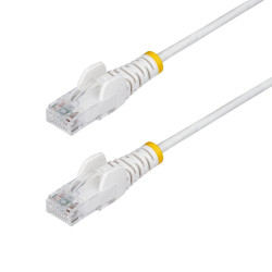 StarTech.com 5M White Slim Cat6 Ethernet 