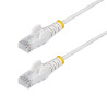 StarTech.com 5M White Slim Cat6 Ethernet 