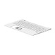 HP Top Cover W/Keyboard CP num (M21740-A41)