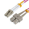 MicroConnect LC/UPC-SC/UPC 0.5m OM4 (FIB4220005P)