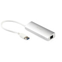 StarTech.com 3PT PORTABLE USB 3.0 HUB + GBE (ST3300G3UA)