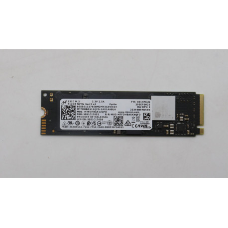 Lenovo 512GB M.2 PCIe NVMe QLC SSD 