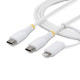 StarTech.com 2M (6Ft) 2-In-1 Rugged Usb-C 