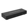 MicroConnect Displayport & USB 2 to 1 way 