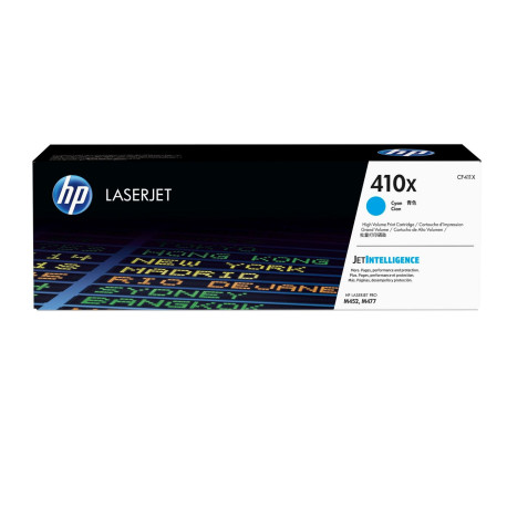  HP Toner Cyan CF411X 410X ~5000 Pages Haute capacite