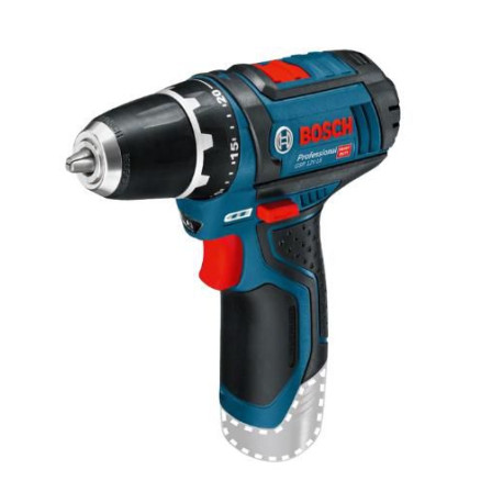 Bosch Cordless drill driver GSR 12V-15 Professional 12Volt blue black (0615990G6L)