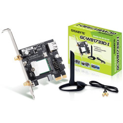 GIGA-BYTE GIGABYTE GC-WB1733D-I - CARTE PCI-E WI-FI AC 1733 MBPS + BLUETOOTH 5